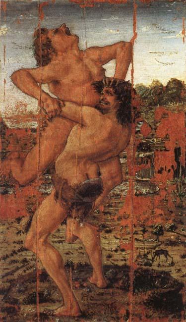 Antonio Pollaiolo Hercules and Antaeus Germany oil painting art